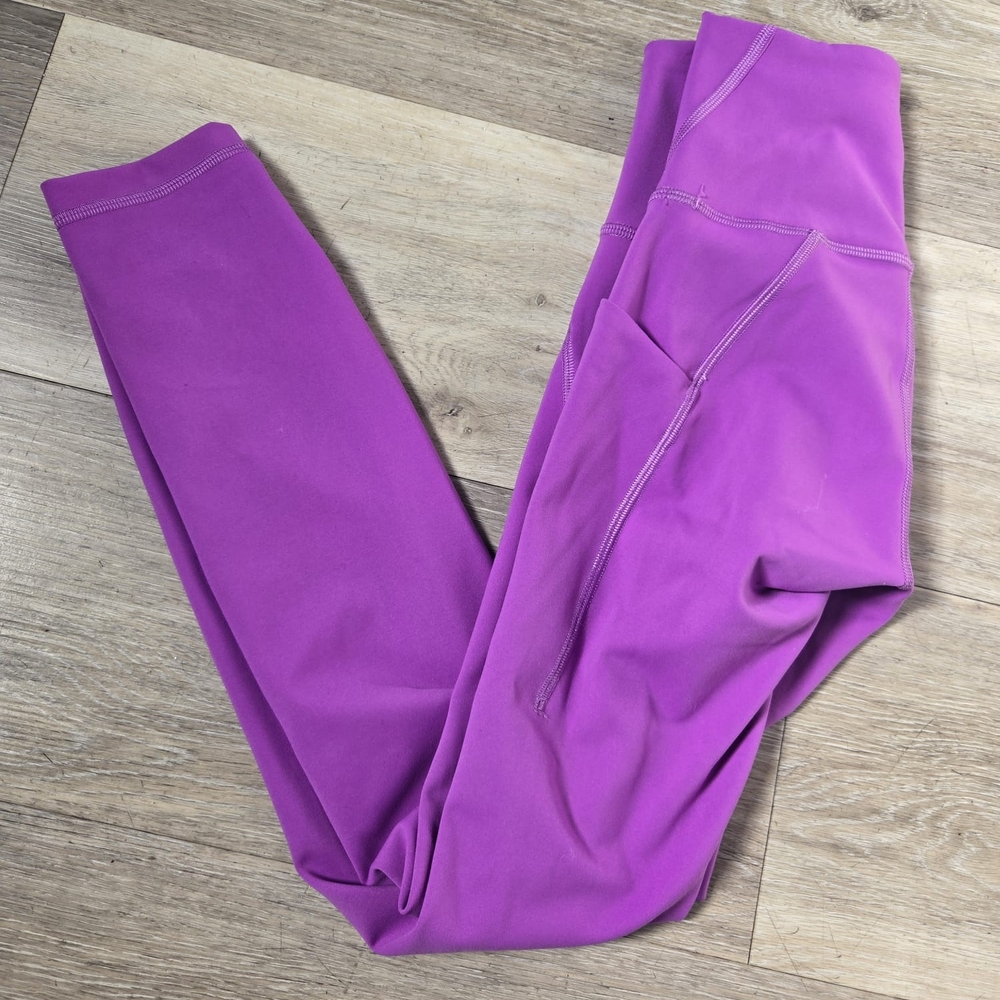 Lululemon Wunder Train High Rise Tight Size 2 Purple Color